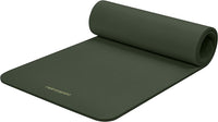 Solana Yoga Mat – 1" & 1/2" Thick, Non-Slip with Nylon Strap for Men & Women - stylishhomedecor2024.com