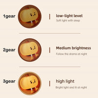 Halloween Pumpkin Night Lights – Cute Soft Silicone Safe Lamp, Dimmable Bedside Decor for Kids - stylishhomedecor2024.com