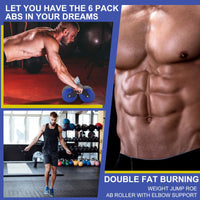 Automatic Rebound Ab Roller Wheel for Core Strength Training - stylishhomedecor2024.com