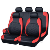 All-Season Quilted PU Leather Car Seat Cover – Universal Fit