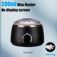 Wax heater for hair removal with temperature control