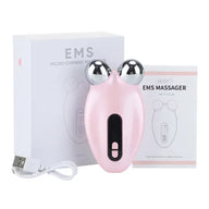Facial Massager Microcurrent Roller EMS Device - stylishhomedecor2024.com