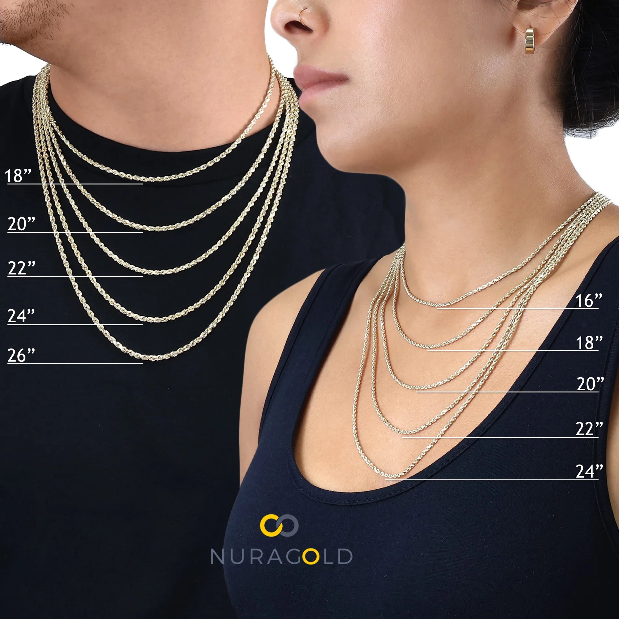 14K Yellow Gold 7.5mm Miami Cuban Link Chain Necklace - stylishhomedecor2024.com