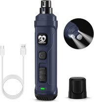 Dog Nail Grinder with 2 LED Lights – Professional Quiet Pet Nail Trimmer - stylishhomedecor2024.com