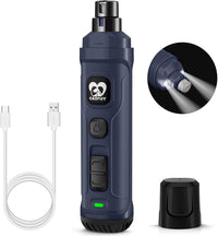Dog Nail Grinder with 2 LED Lights – Professional Quiet Pet Nail Trimmer - stylishhomedecor2024.com