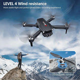 H16 Drone with Camera for Adults 4K, Foldable Drone for Beginners with Brushless Motor, Optical Flow Positioning, with 2 Batteries and Carrying Case - stylishhomedecor2024.com