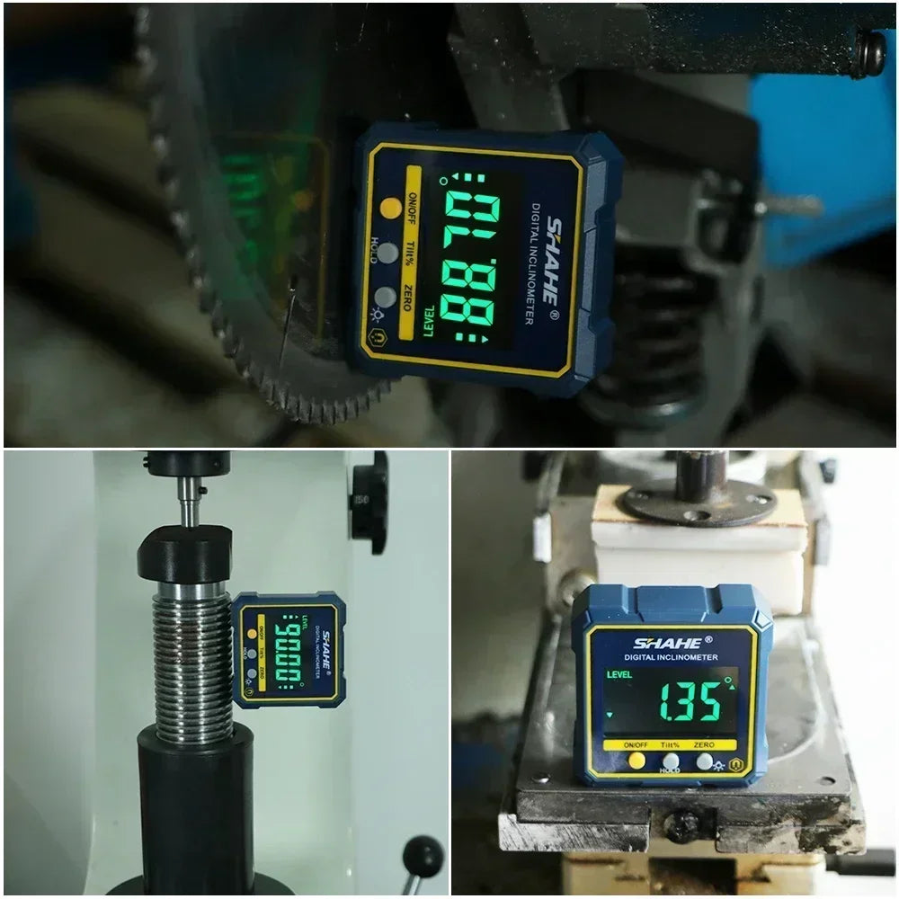 Magnetic Digital Electronic Level and Angle Finder Gauge Bevel Box Angle Measurement Tool