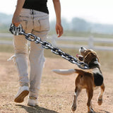 1.5M Funny Plastic Simulation Chain Dog Pet Leash Pet Tractions Rope Halloween Props - stylishhomedecor2024.com