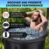 Ice Bath,Cold Tub Ice Bath,88 Gal Inflatable and Portable Cold Plunge for Athletes Adults at Home Indoor and Outdoor. - stylishhomedecor2024.com