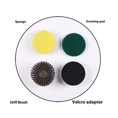 Smart Display Electric Cleaning Brush - Wireless Waterproof Scrubber Tool