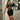 GUWU Sparkle Singe Shoulder Black Rhinestone Mini Women Dresses Glam Mesh Patchwork Crystal Party Nightclub Dress