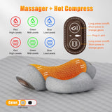 3 in 1 Neck Massager Cervical Pillow Hot Compress Vibration Massage Neck Traction Relax Pillow Spine Support Massager Tools