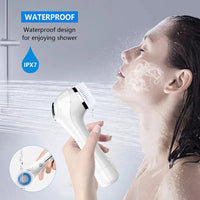 Facial Cleansing Brush – Rechargeable, IPX7 Waterproof, Multi-Head Kit