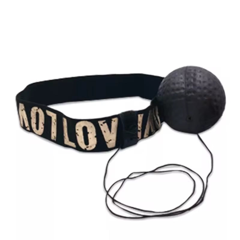 Boxing Speed Ball Head-Mounted PU Punch Ball MMA Sanda Training Hand Eye Reaction Home Sandbag Fitness Boxing Equipment - stylishhomedecor2024.com