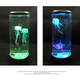 Color Changing Jellyfish Lamp Usb/Battery Powered Table Night Light Children'S Gift Home Bedroom Decor Boys Girls Birthday Gifts - stylishhomedecor2024.com