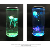 Color Changing Jellyfish Lamp Usb/Battery Powered Table Night Light Children'S Gift Home Bedroom Decor Boys Girls Birthday Gifts - stylishhomedecor2024.com