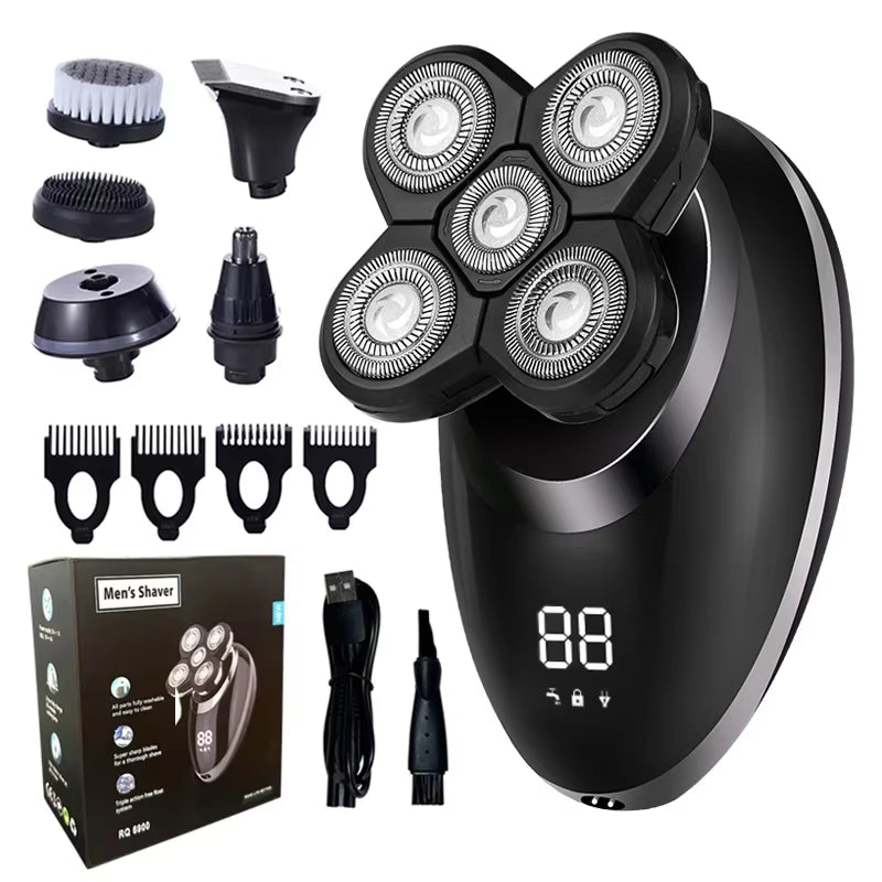 Floating Heads Beard Nose Ear Hair Trimmer - stylishhomedecor2024.com