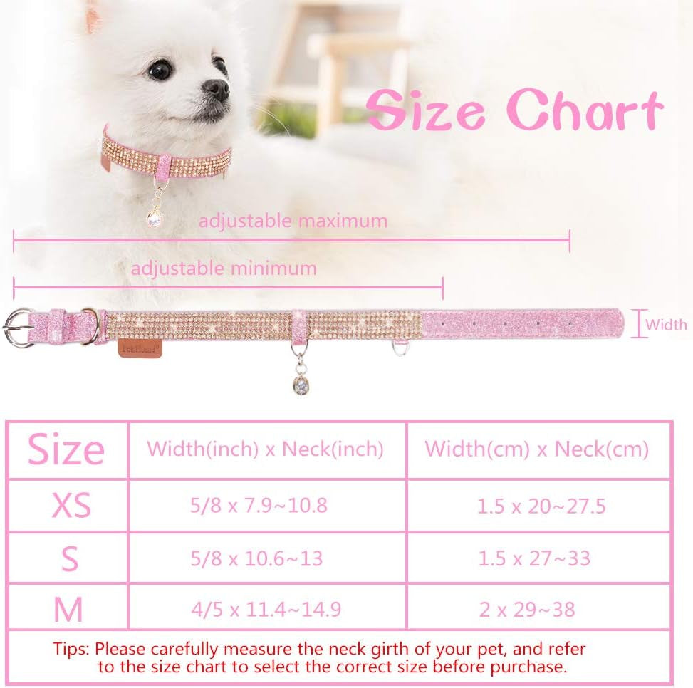 Bling Rhinestone Cat and Dog Collar - stylishhomedecor2024.com