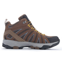 ROCKROOSTER Bedrock Brown 6 Inch Waterproof Hiking Boots with VIBRAM® - stylishhomedecor2024.com