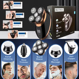 Floating Heads Beard Nose Ear Hair Trimmer - stylishhomedecor2024.com