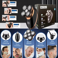 Floating Heads Beard Nose Ear Hair Trimmer - stylishhomedecor2024.com
