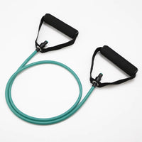 5 Levels Resistance Hot Yoga Pull Rope Bands Handles Elastic Sports Bodybuild Home Gym Workouts Muscle Training Rubber Tube Band - stylishhomedecor2024.com