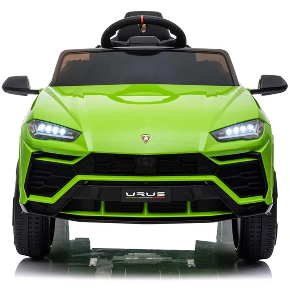 Lamborghini Urus 12V Electric Powered Ride on Car Toys for Girls Boys, Yellow Kids Electric Vehicles Ride on Toys with Remote Control, Foot Pedal, MP3 Player and LED Headlights, CL61 - stylishhomedecor2024.com