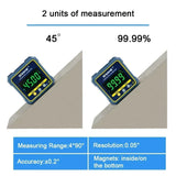 Magnetic Digital Electronic Level and Angle Finder Gauge Bevel Box Angle Measurement Tool