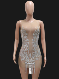 Sexy See through Mesh Mini Sequin Summer Dress Women Elegant Bodycon Club Birthday Party Dresses Short Evening Dresses Vestidos