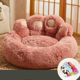 Kennel Warm Medium Large Dog Corgi Golden Retriever Bed Fleece-Lined Sofa Mattress - stylishhomedecor2024.com