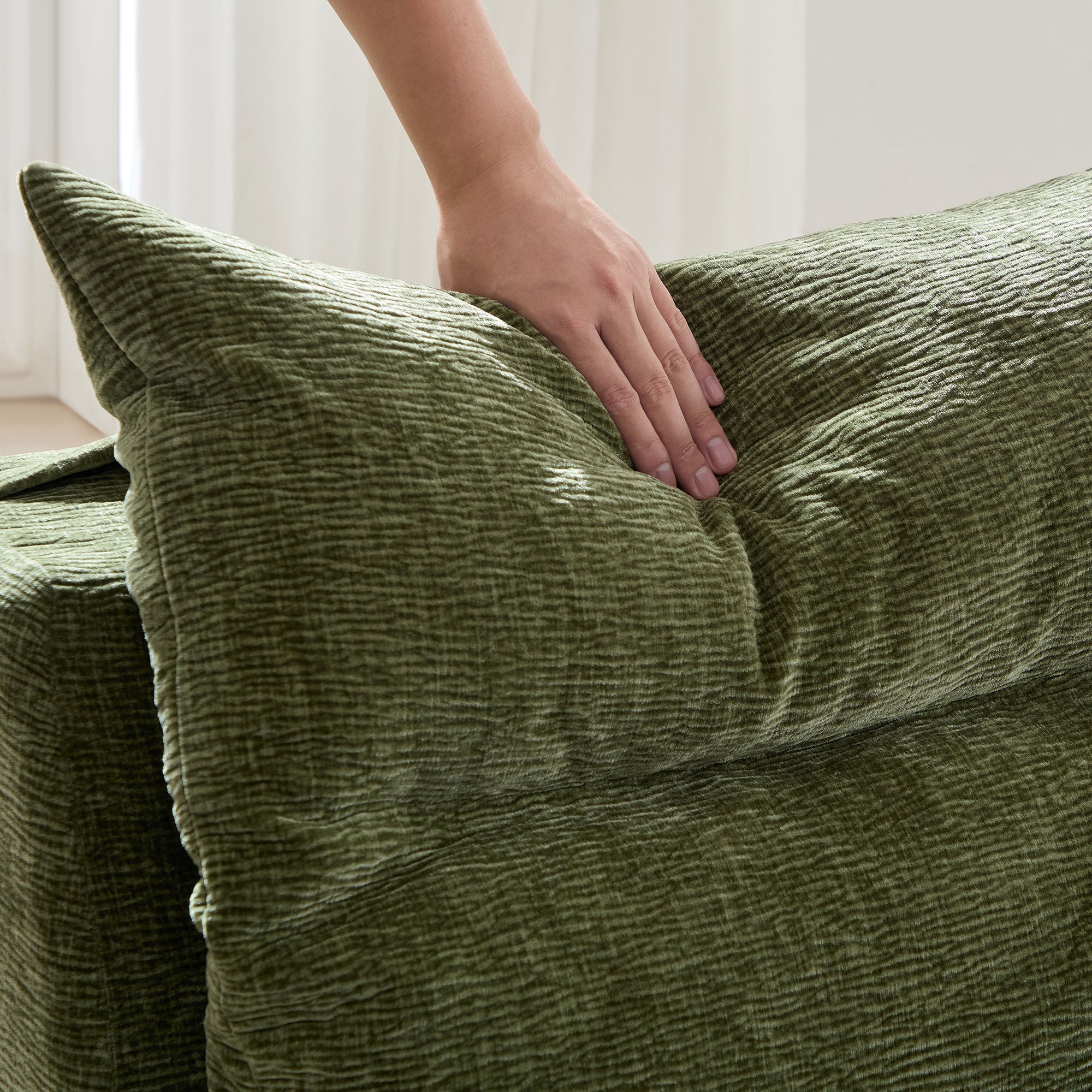 3 Seat Lounge Chair Sofa with Backrest