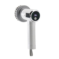 Smart Display Electric Cleaning Brush - Wireless Waterproof Scrubber Tool