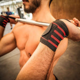 Wrist Wraps Weightlifting for Men & Women - Weight Lifting Wrist Wrap Set of 2 Forcrossfit and Cross Training (12" or 18") + Includes Carrying Bag - stylishhomedecor2024.com