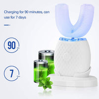 Silicone Electric Toothbrush 360° for Aldult Smart Automatic Whitening - stylishhomedecor2024.com