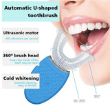 Silicone Electric Toothbrush 360° for Aldult Smart Automatic Whitening - stylishhomedecor2024.com