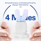 Silicone Electric Toothbrush 360° for Aldult Smart Automatic Whitening - stylishhomedecor2024.com