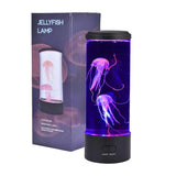 Color Changing Jellyfish Lamp Usb/Battery Powered Table Night Light Children'S Gift Home Bedroom Decor Boys Girls Birthday Gifts - stylishhomedecor2024.com