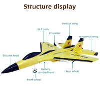 SU35 RC Plane FX620 FX820 2.4G Remote Control Flying Model Glider Airplane with LED Lights Aircraft Foam Toys for Children Gifts - stylishhomedecor2024.com