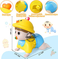 Crawling Baby Toys 18 Months + Toddler Musical Toys Baby Toys 18 Months + Early Educational Toys for Infant Toys Baby Toys - stylishhomedecor2024.com