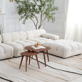 5' X 8' Gray Brown and Beige Abstract Area Rug