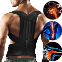 Adjustable Posture Corrector with Low-Back Support