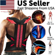 Adjustable Posture Corrector with Low-Back Support