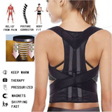Adjustable Posture Corrector with Low-Back Support