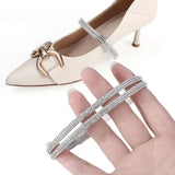 Anti-Skid Rhinestone High Heel Straps – 2-Piece Elastic Fixing Belts - stylishhomedecor2024.com