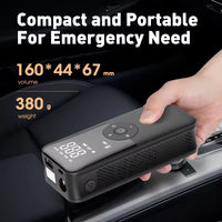 Rechargeable Air Pump Tire Inflator Portable Compressor Digital Cordless Car Tyre Inflator for Motocycle Bicycle Balls