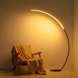 RGBW Modern Curve Floor Lamp | New Version - stylishhomedecor2024.com