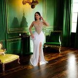 Pearl Party Dress Female Diamond Sheer Mesh - stylishhomedecor2024.com