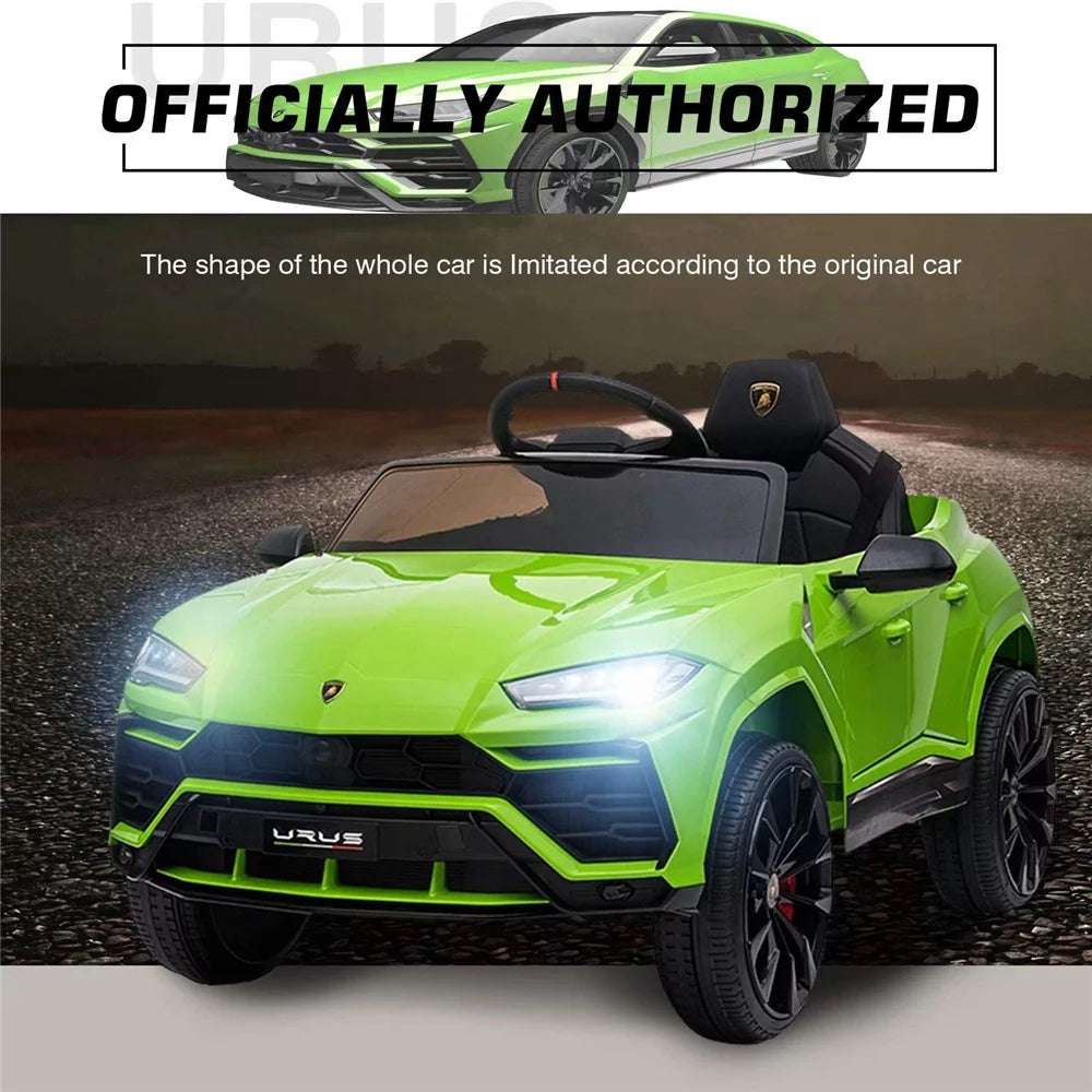Lamborghini Urus 12V Electric Powered Ride-On Car for Kids – Yellow - stylishhomedecor2024.com
