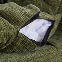 3 Seat Lounge Chair Sofa with Backrest