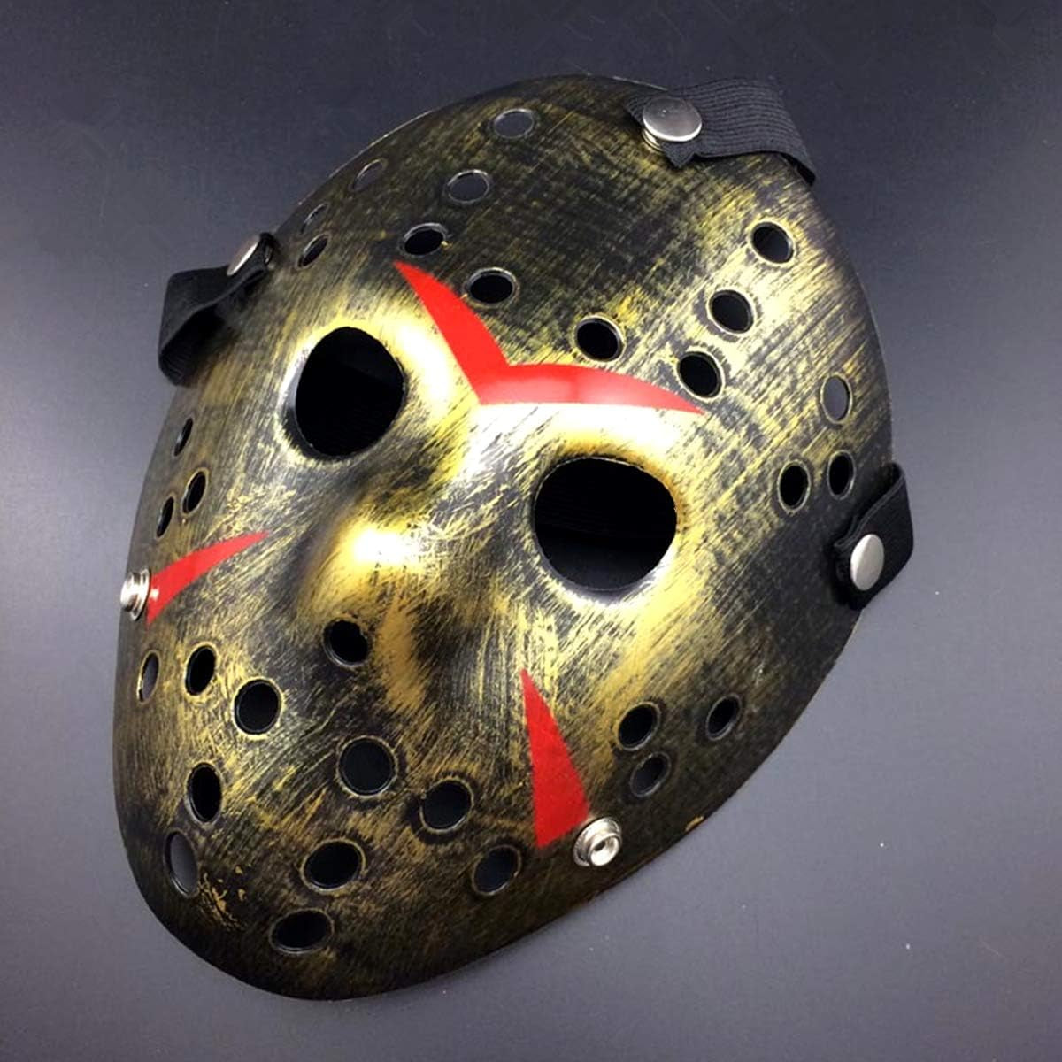 Wen Xinrong Jason Mask Halloween Costume Horror Mask Cosplay Costume Mask Party Masquerade Props Mask - stylishhomedecor2024.com